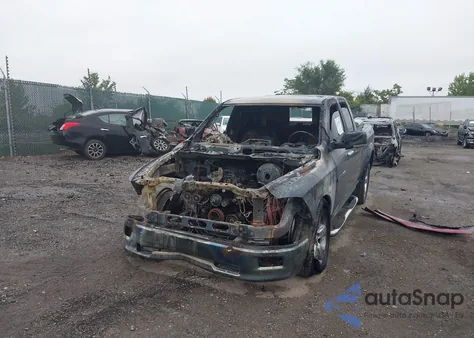 2012 Ram 1500 Slt из США, поврежденный, VIN 1C6RD7GT0CS114830